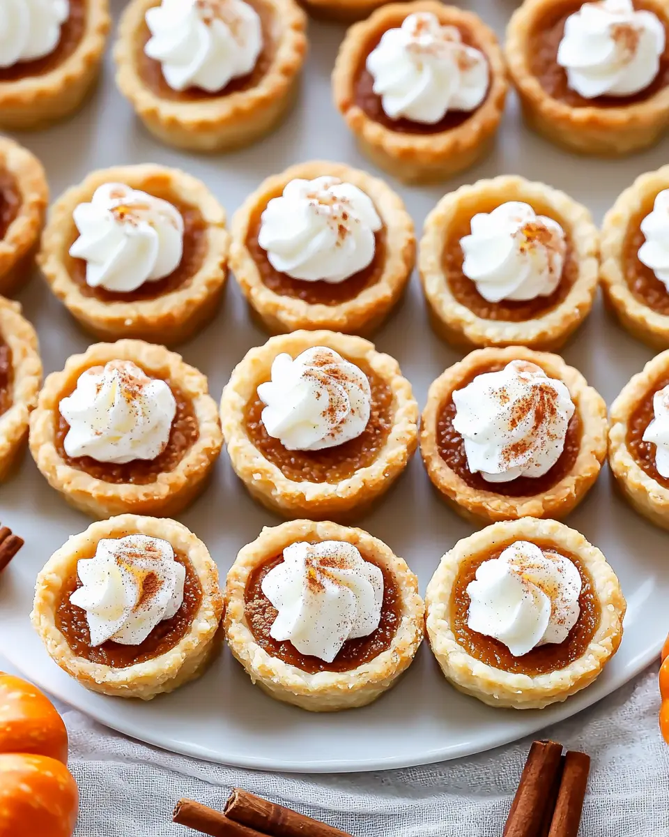 Mini Pumpkin Pies