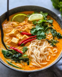 Thai Red Curry Noodle Soup First Image First Image
