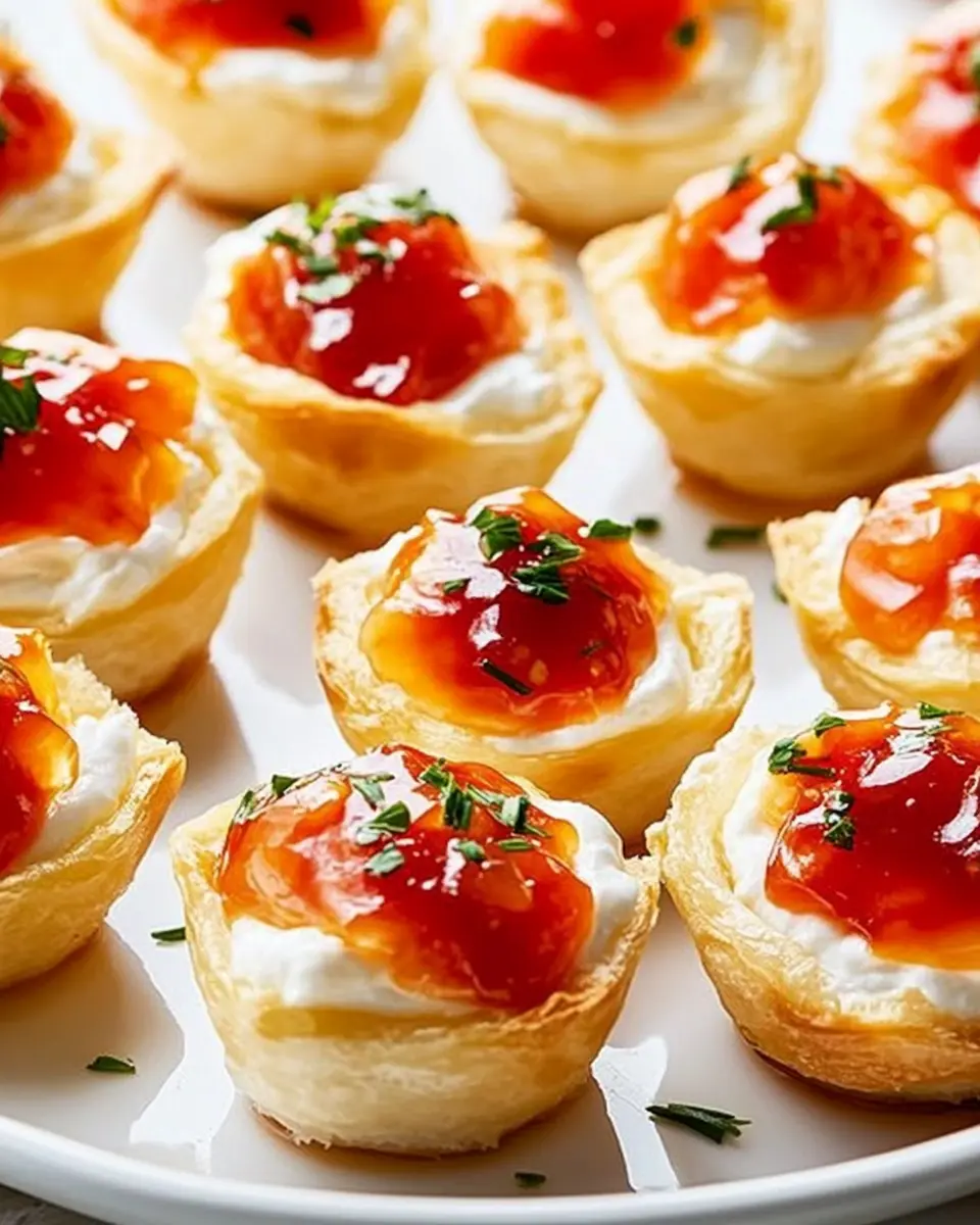 Low Carb Cream Cheese and Pepper Jelly Bites