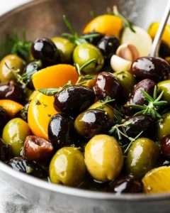 Marinated Olives with Herbs, Garlic & Citrus First Image First Image