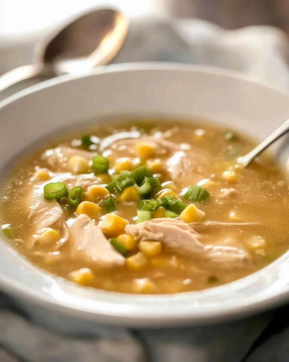 Hühner und Maissuppe: A Cozy, Comforting Bowl of Joy