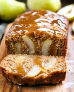 Caramel Swirl Pear Bread First Image First Image