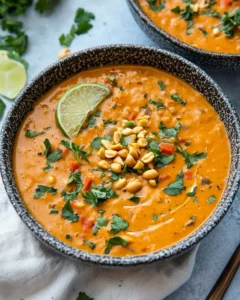West African Peanut Soup First Image First Image