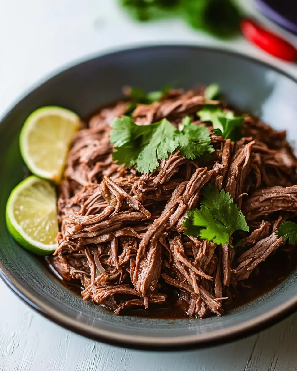 Instant Pot Barbacoa-Rindfleisch: Bold Flavors Made Easy