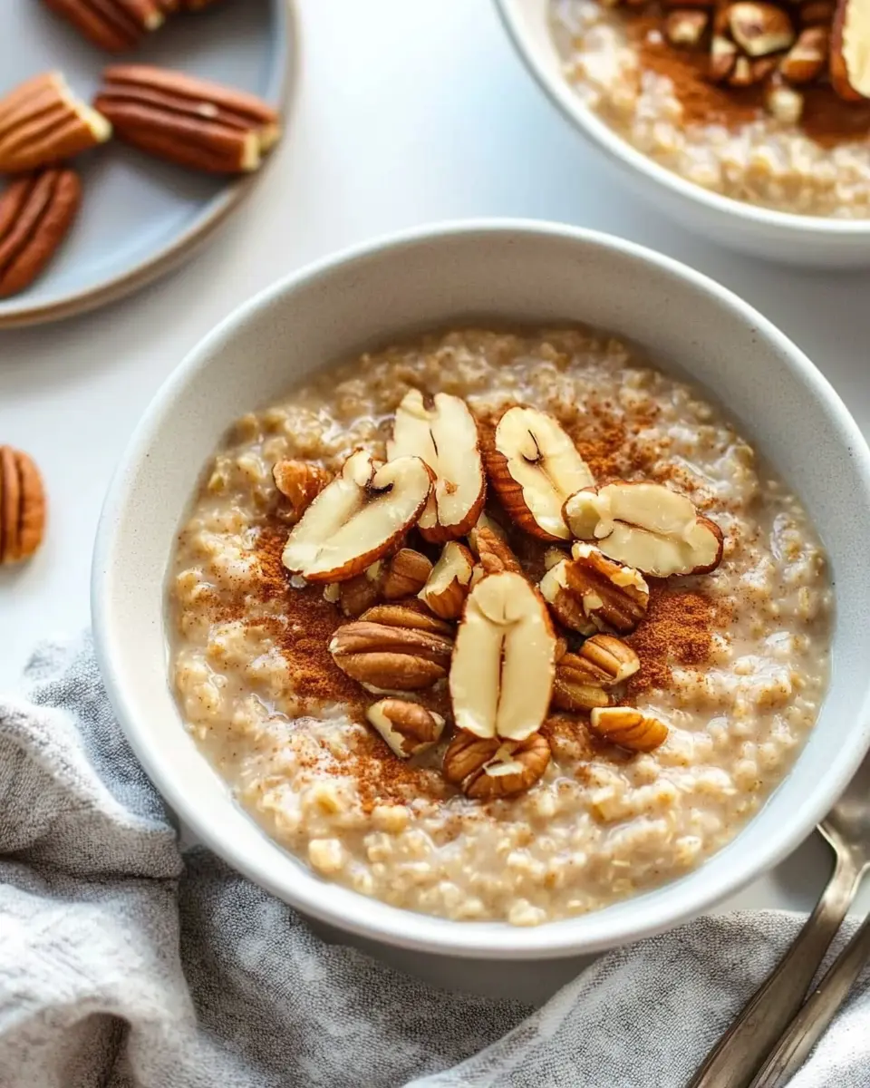 Ahorn-Pekannuss-Haferflocken: Indulgent Breakfast Bliss