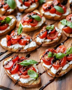 Goat Cheese Bruschetta Crostini First Image First Image