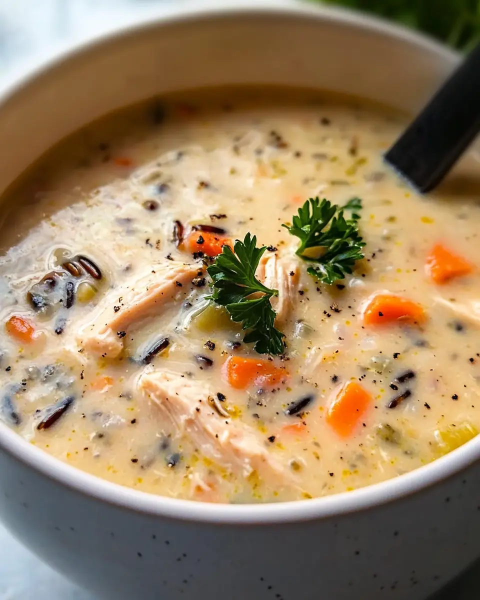 Hühner- und Wildreissuppe: A Cozy Bowl of Comfort Awaits