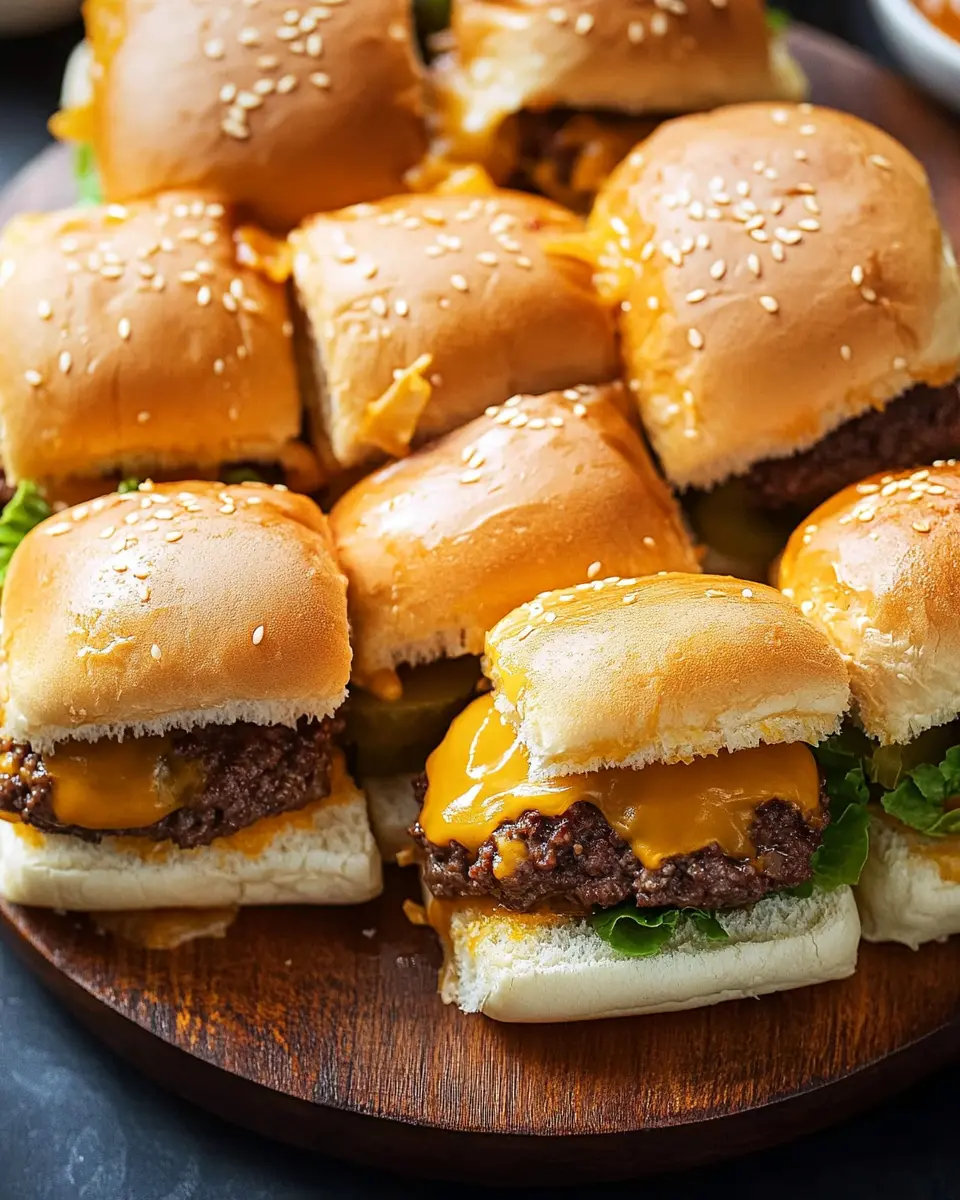 Pull-Apart-Slider für Rindfleisch-Cheeseburger: Juicy & Irresistible! 7