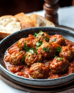 Spanish Meatballs in Tomato Sauce First Image First Image