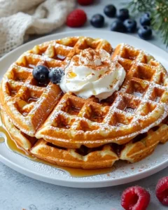 Gingerbread Buttermilk Waffles First Image First Image