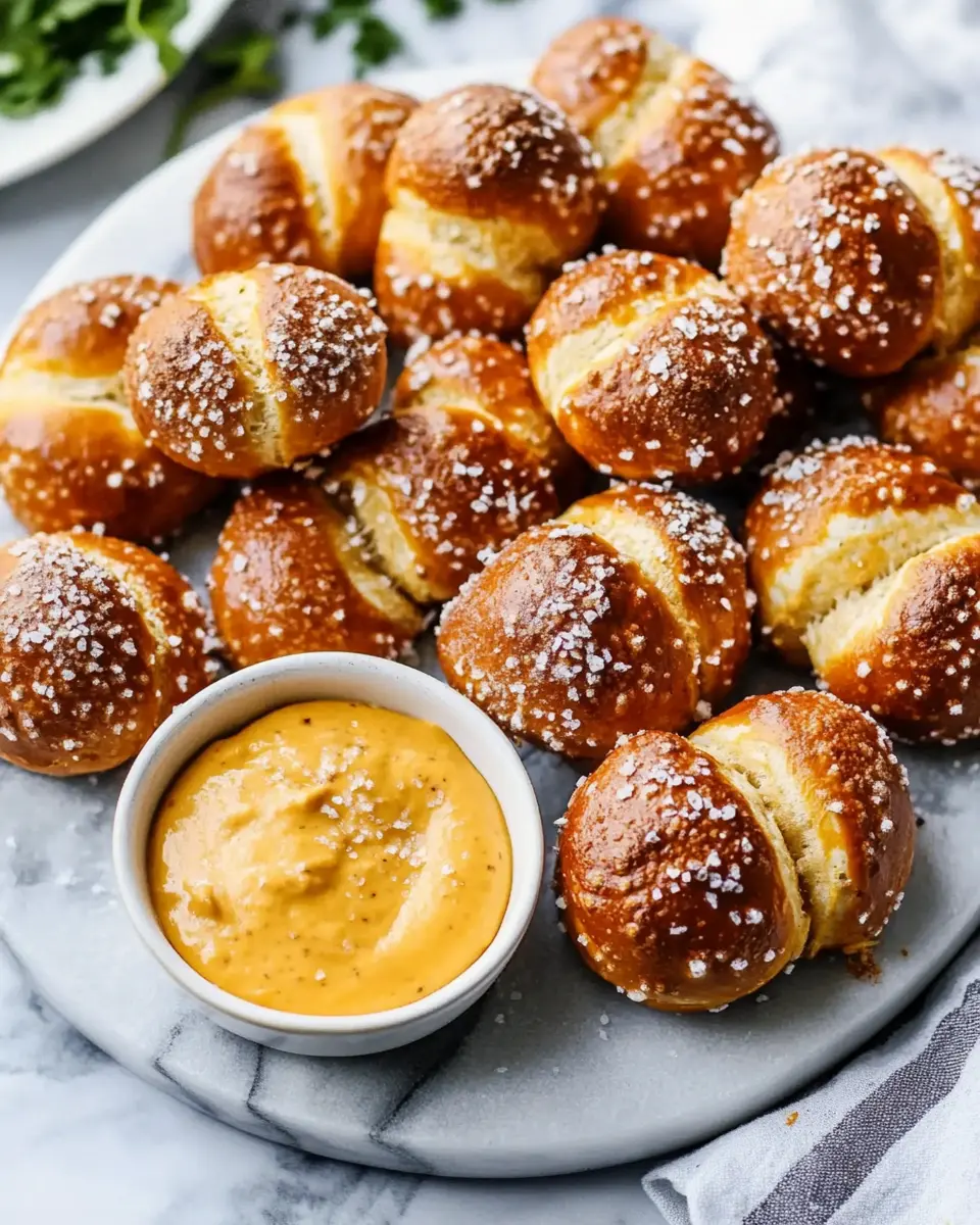 Weiche Brezelhäppchen: The Best Soft Pretzel Bites Ever!