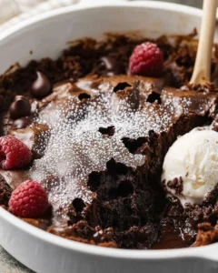Chocolate Dump Cake First Image First Image