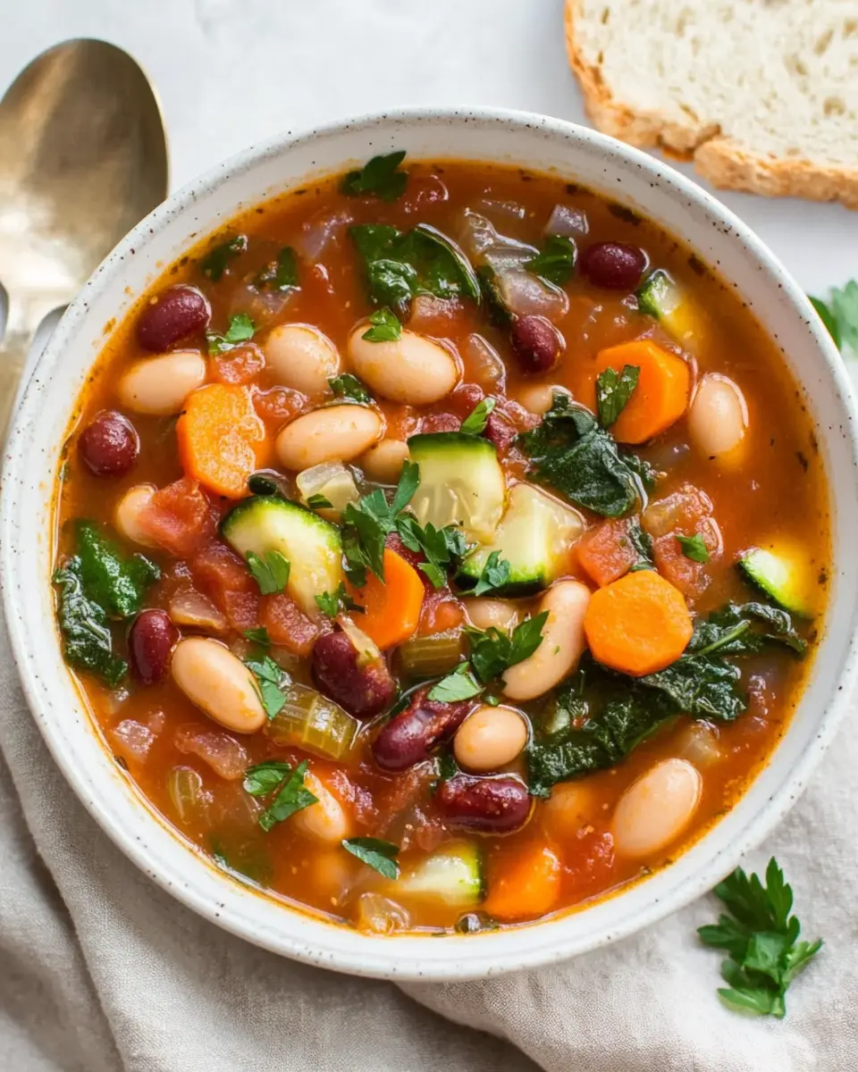 Einfache Minestrone-Suppe: The Best Cozy Comfort Bowl