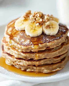 Easy Banana Oat Pancake Recipe First Image First Image