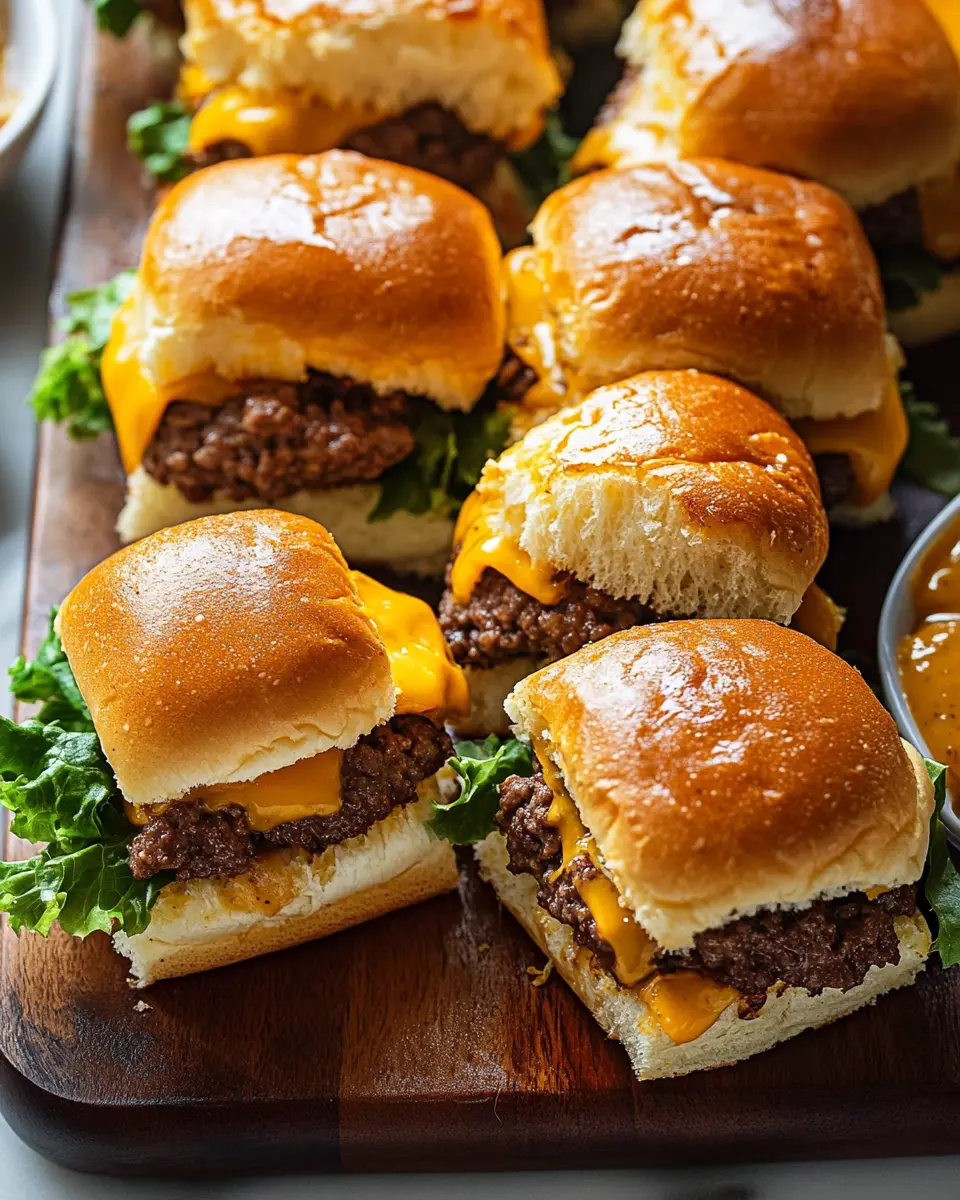 Pull-Apart-Slider für Rindfleisch-Cheeseburger: Juicy & Irresistible! 8 qgioeibsb5zswvlwlmuk