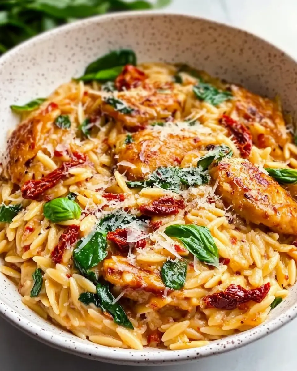 Cremige sonnengetrocknete Tomaten-Orzo: Best Comfort Dish Ever 7
