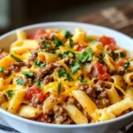 Easy Cheeseburger Pasta (One Pan) First Image First Image