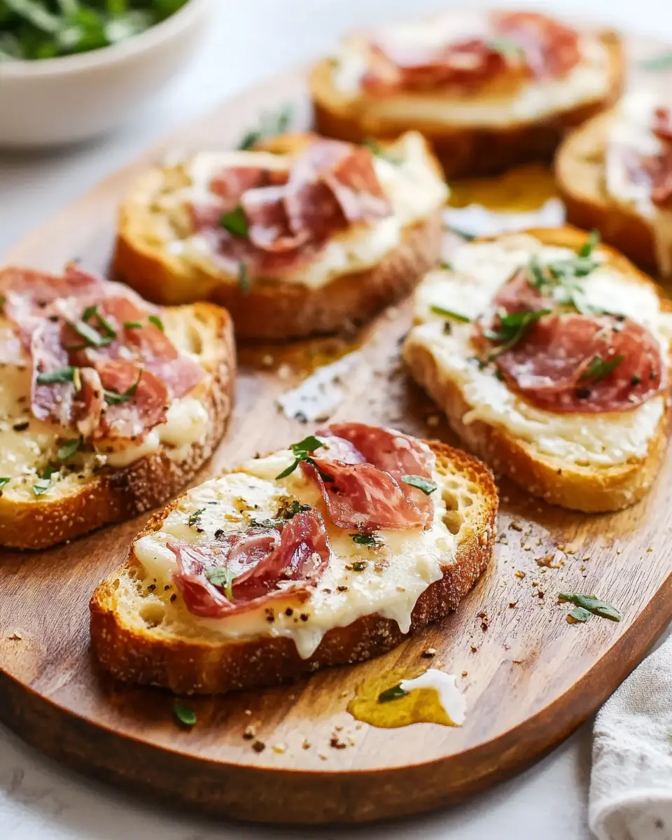 Spanische Crostini mit Schinken und Käse: Indulgent Bites You’ll Love