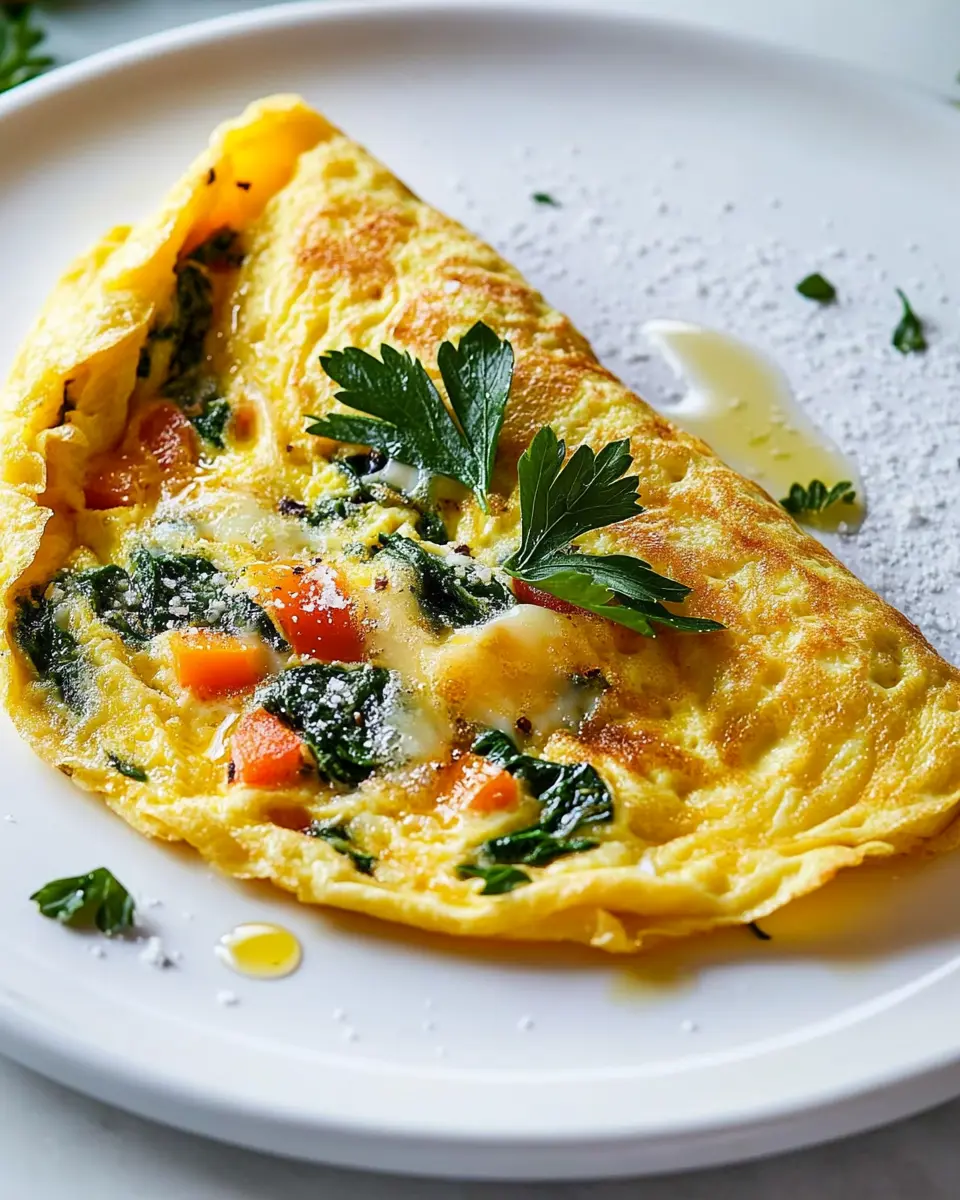 Herzhaftes Omelett mit Gemüse und Käse: Einfache Gaumenfreude 7