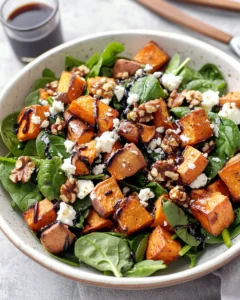 Roasted Sweet Potato Salad with Feta First Image First Image