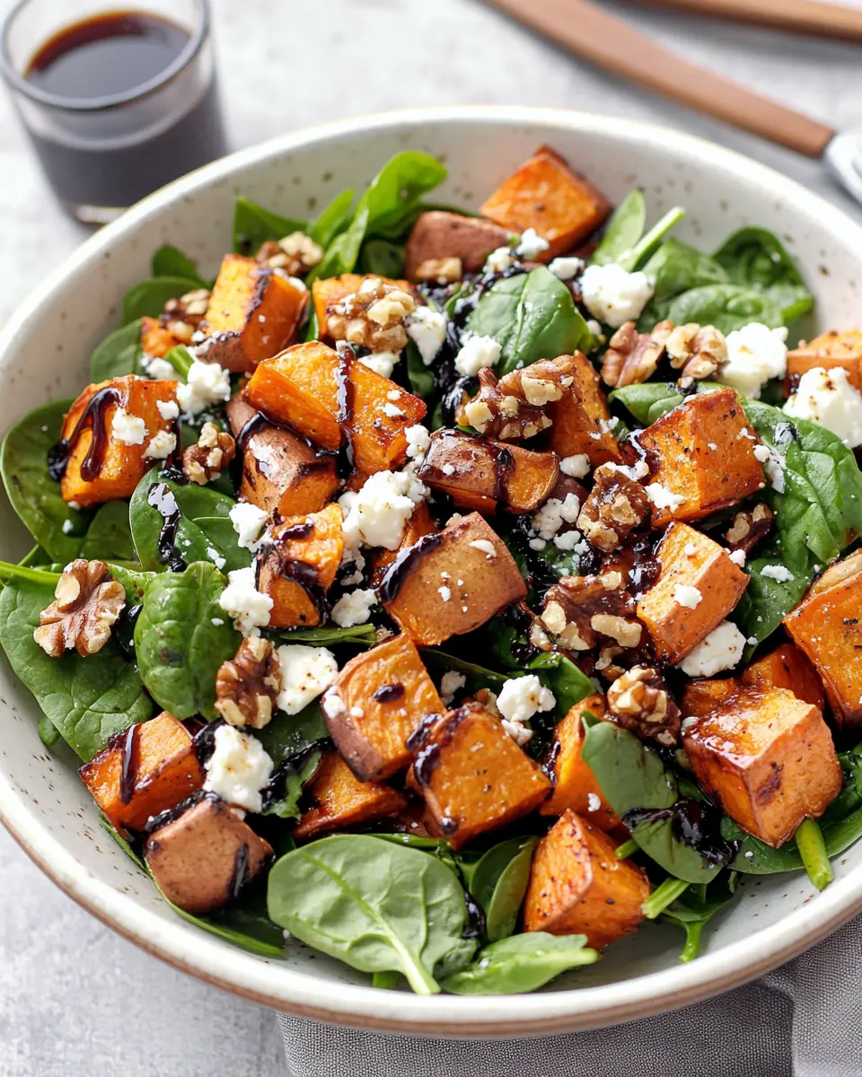 Roasted Sweet Potato Salad with Feta