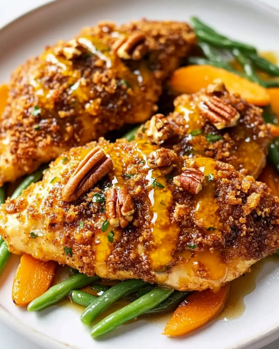Hühnchen mit Ahorn-Pekannuss-Kruste: Irresistibly Crunchy Goodness 8