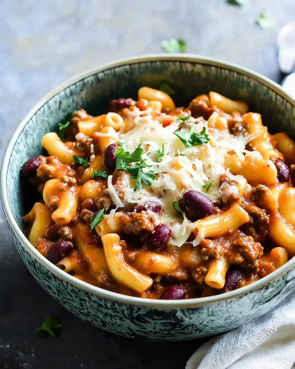 Instant Pot Chili Mac and Cheese: Indulgent Comfort Food Delight