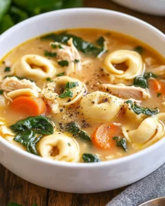 Chicken Tortellini Soup First Image First Image