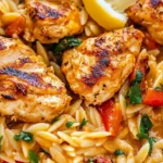 Cajun Chicken Orzo First Image First Image