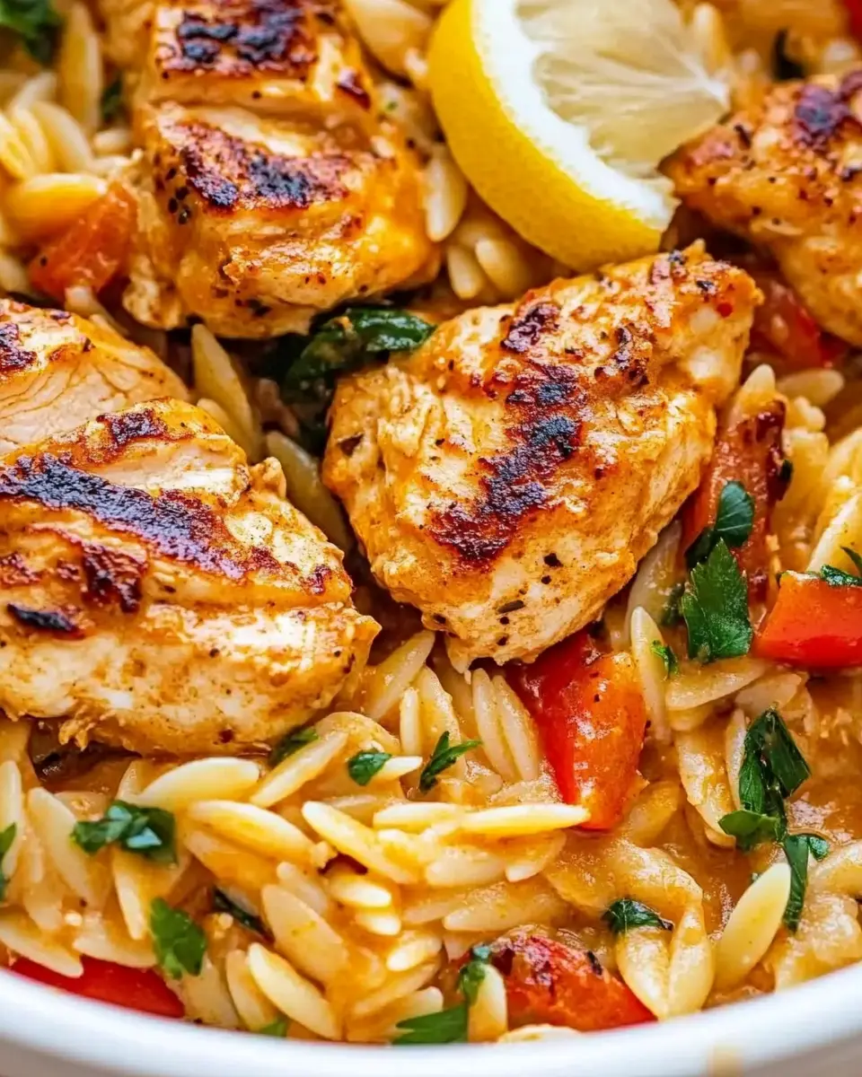 ketodiat 8 Cajun Chicken Orzo: Irresistibly Flavorful & Easy to Make