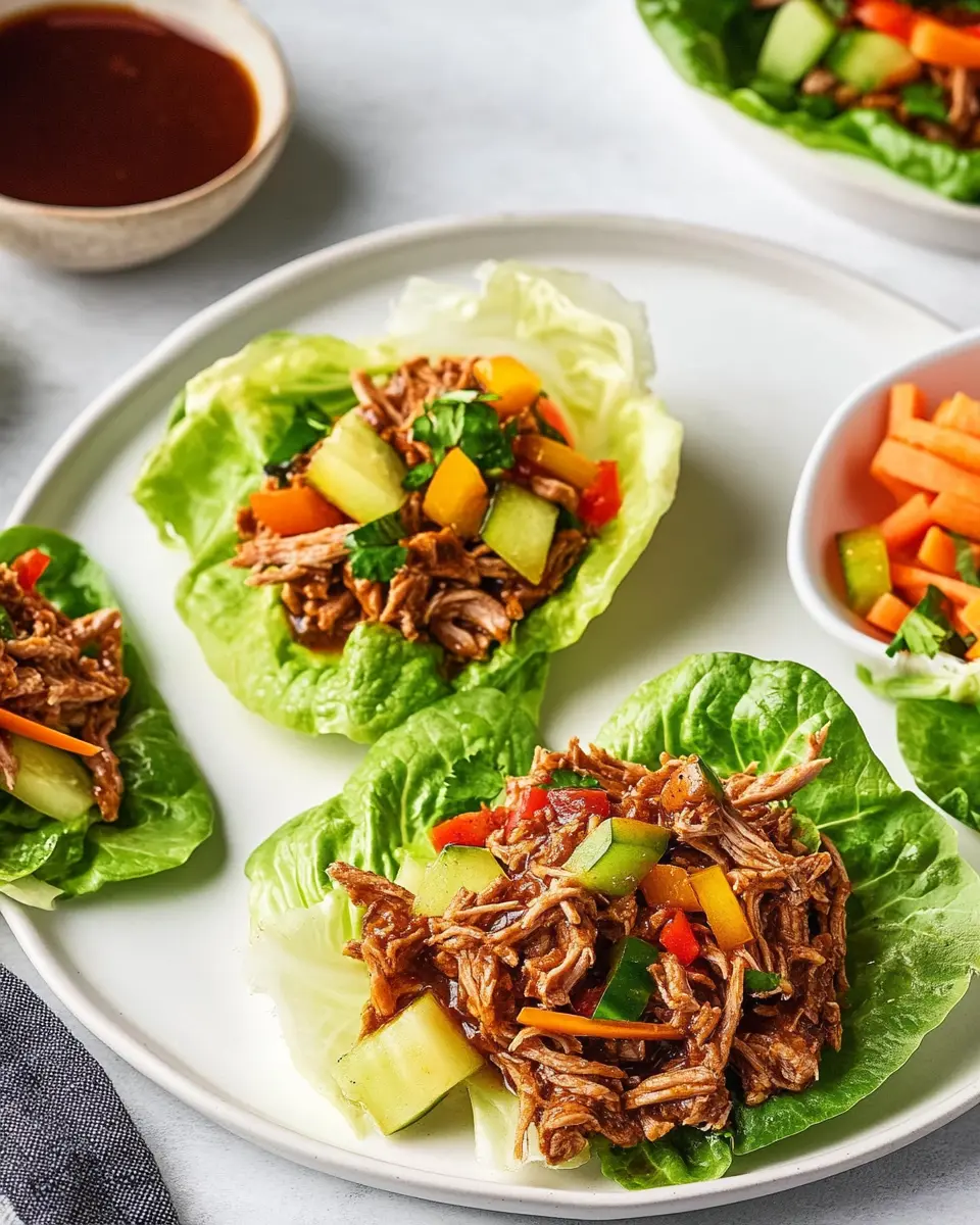 Pulled Pork Salad Wraps: Juicy, Flavor-Packed Perfection!