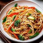 Vegetable Stir-Fry with Noodles First Image First Image