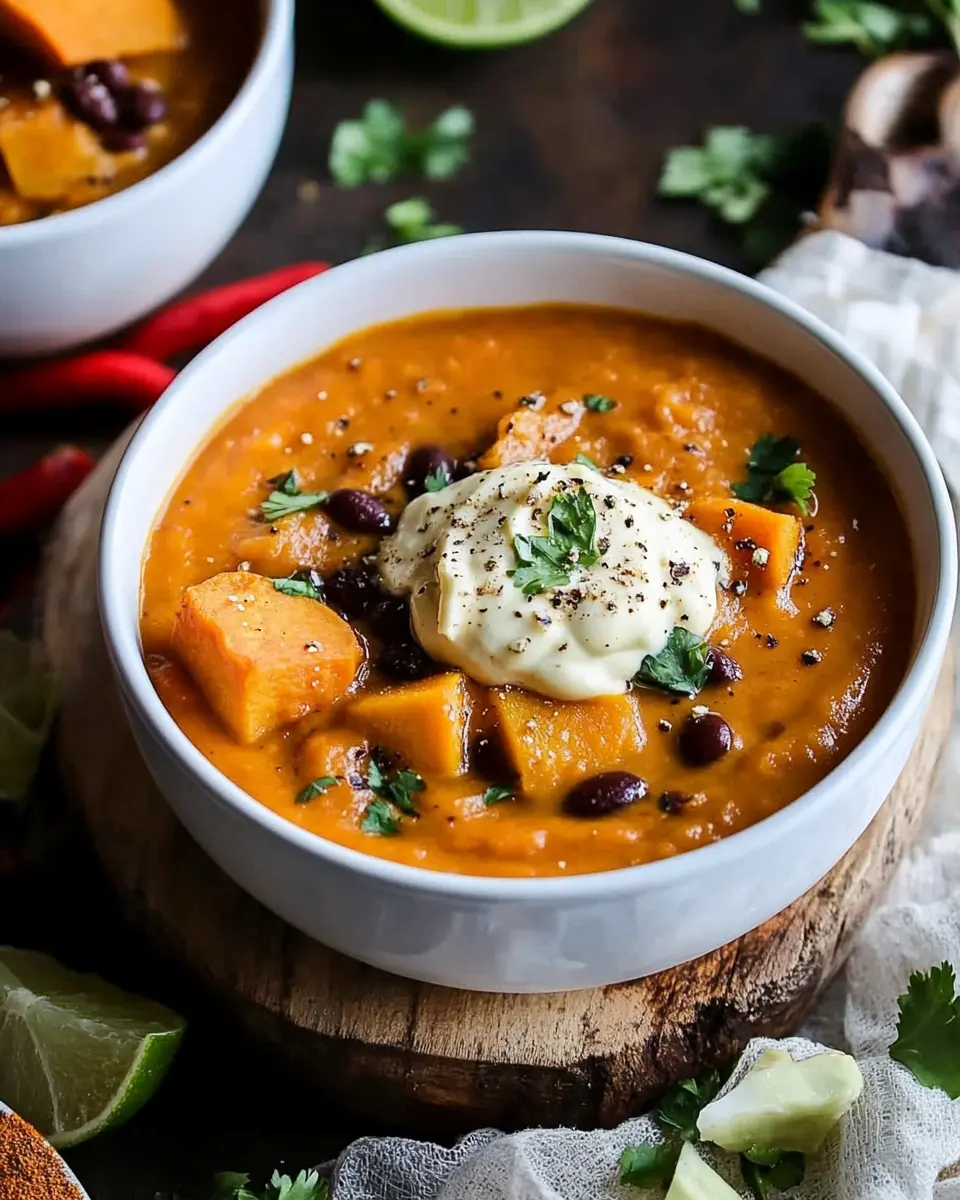 Schwarze Bohnensuppe mit Süßkartoffeln: Cozy & Satisfying Delight 7 dtmfz597amy4vsfqiuy3