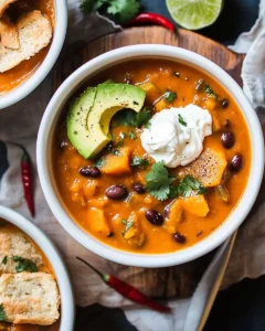 Sweet Potato Black Bean Soup First Image First Image