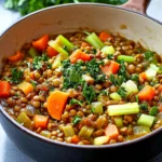 One-Pot Lentil and Vegetable Stew First Image First Image