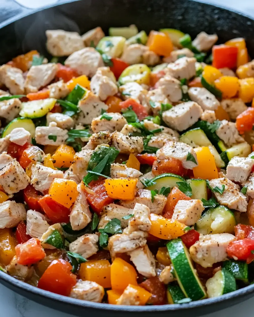 Puten-Gemüse-Pfanne: A Flavorful Escape from Fast Food!