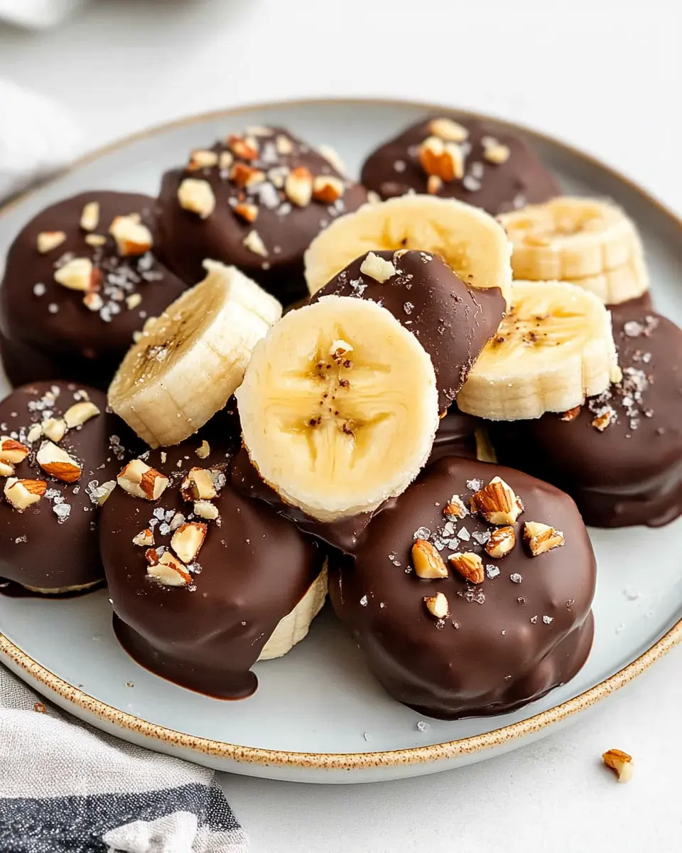 In Schokolade getauchte Bananenhäppchen: Irresistibly Indulgent Treats
