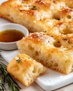 Super Easy No Knead Focaccia Recipe First Image First Image