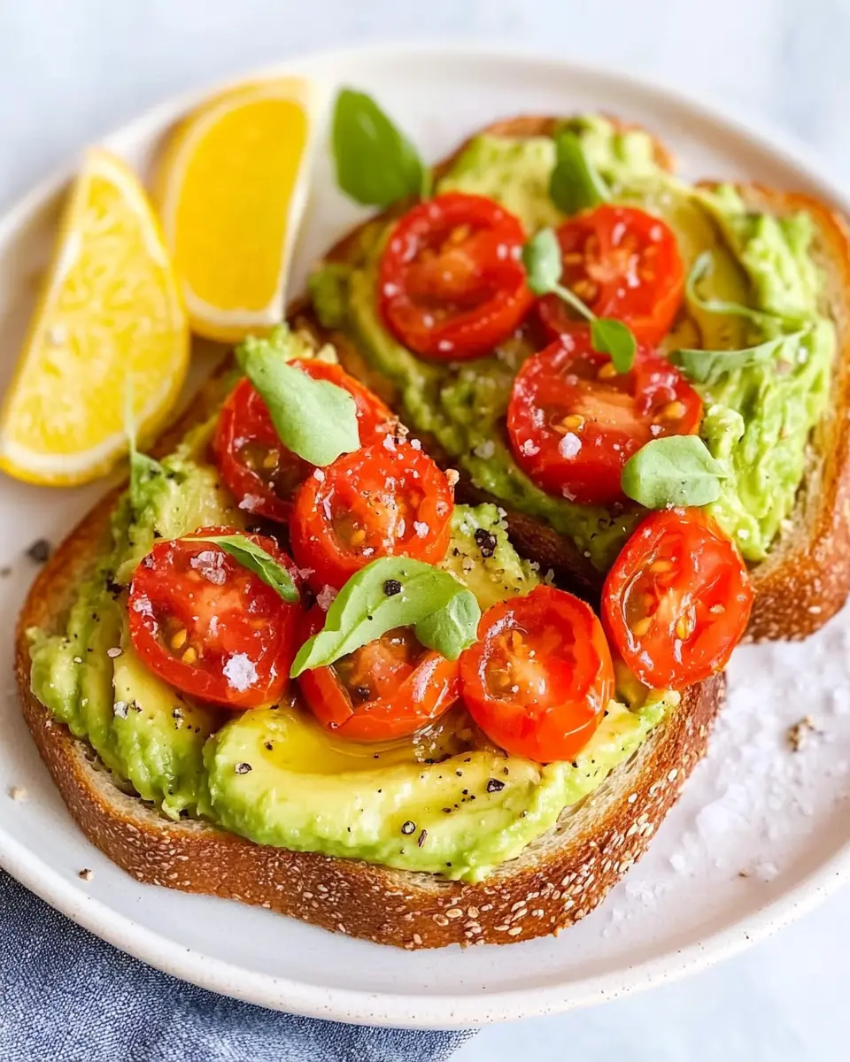 Avocado-Toast mit Kirschtomaten: The Best Tasty Twist Ever