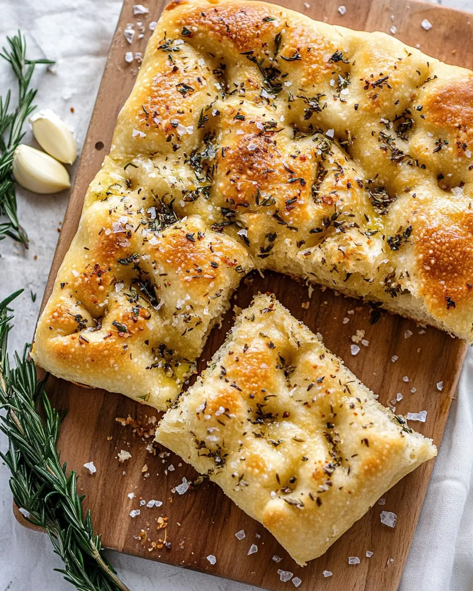 Knoblauch Kräuter Focaccia: The Best Homemade Delight! 9