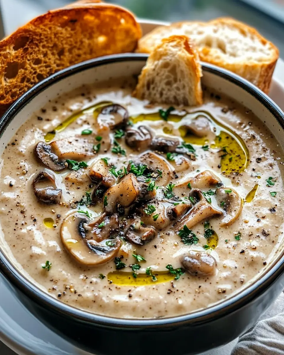 Cremige Pilzsuppe: The Best Comforting Mushroom Delight 7