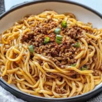 Mongolian Ground Beef Noodles First Image First Image