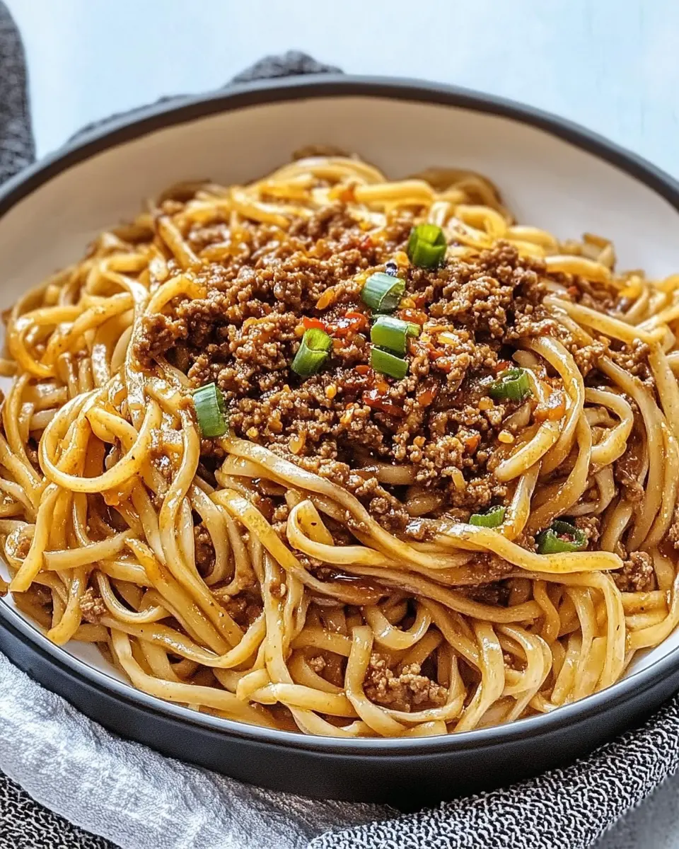 Mongolische Hackfleischnudeln: Juicy Bites You’ll Adore