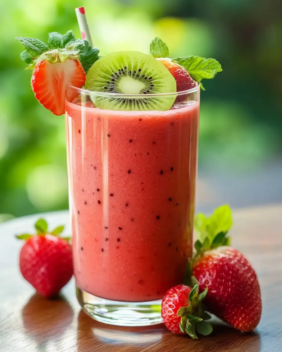 Erdbeer-Kiwi-Burst: Juicy Bliss for Your Next Summer Treat 9