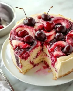 Cherry Swirl Cake Recipe First Image First Image