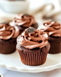 Low Calorie Chocolate Cupcakes First Image First Image