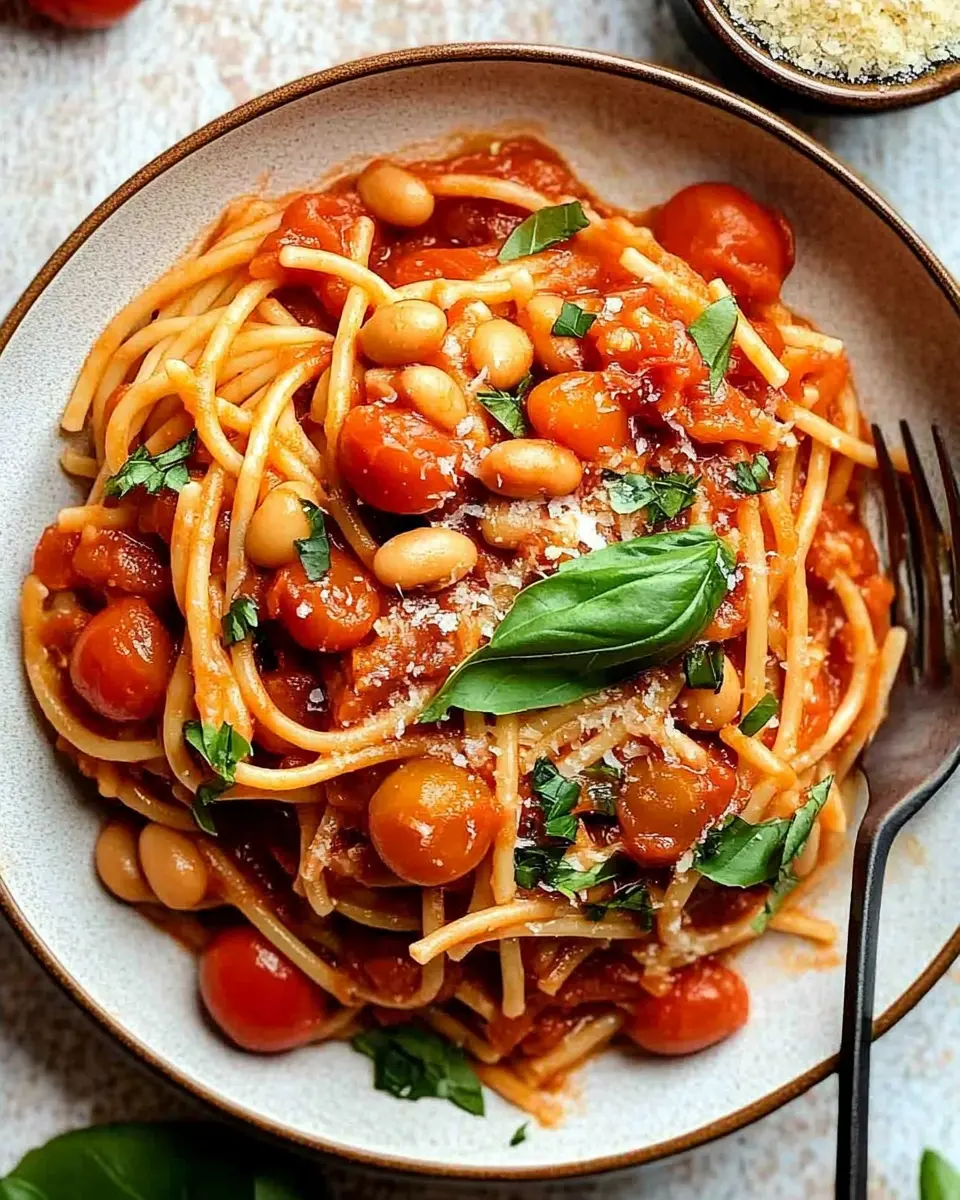 Tomaten-Bohnen-Pasta: Easy, Savory Comfort in Every Bite