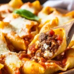 Ricotta Beef Stuffed Pasta Shells First Image First Image