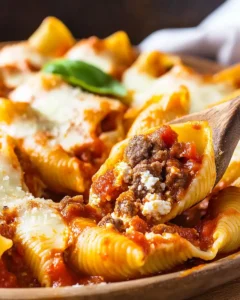 Ricotta Beef Stuffed Pasta Shells First Image First Image