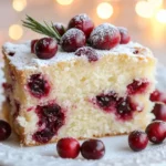 Cranberry Christmas Cake First Image First Image